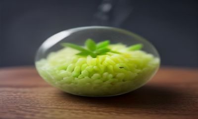 平菇扇形展开，菌盖灰白色边缘波浪状，菌肉洁白，摆放在竹篮中，农贸市场常见蘑菇